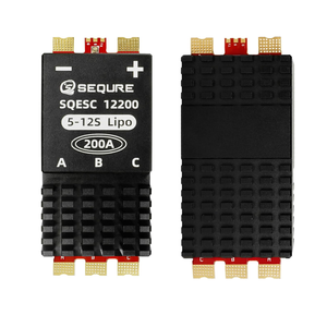 SEQURE 5S-12S 200A Brushless Speed Controller ESC Forward Reverse Long-range Quadcopter <b>Drones</b> <b>Accessories</b> - Product Image 6