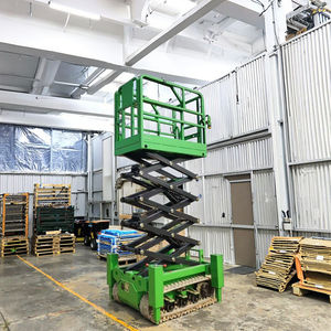 Plataforma Elevadora de Tijera Eléctrica de Nueva Energía, Modelo de Perfil Estrecho, de Alta Calidad, con Ruedas y Altura de Elevación de 6 m. - Product Image 3