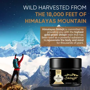 Oem Wholesale Health Products Himalayan Shilajit Resin Tall Fulvic Acid Pure Shilajit Dietary Supplements