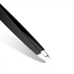 Pinzas para Cejas de Acero Inoxidable con Punta Doble, Color Azul, Estilo Moderno, Diseño Duradero - Product Image 2