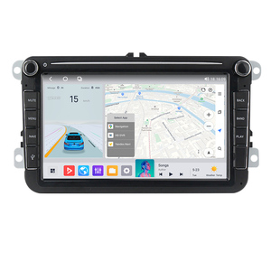 MEKEDE ระบบแอนดรอยด์ 14 8 คอร์ พร้อม GPS และ Car-play เครื่องเล่นวิดีโอในรถยนต์ ขนาด 8 นิ้ว สำหรับรถยนต์ VW/Golf/<span class=keywords><strong>Polo</strong></span>/Tiguan/Passat/b7/b6/SEAT/leon/Skoda/Octavia แบบ 2din - Product Image 1