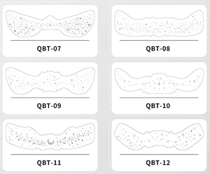 Оптовая продажа, водонепроницаемые временные блестящие наклейки с татуировками, натуральные веснушки, накладные аксессуары для макияжа - Product Image 6