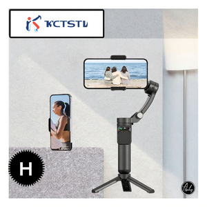 Stabilisateur de cardan portable 3 axes M02 avec suivi automatique IA, télécommande magnétique et prise de vue multi-mode pour smartphone (plastique) - Product Image 3