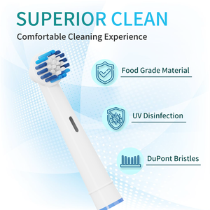 Cabezales de Cepillo de Dientes Eléctrico de Repuesto, Compatibles con los Cepillos de Dientes Sónicos O Ral <span class=keywords><strong>B</strong></span> D12 D16 D100 P4000 3000 3757 3709 - Product Image 2