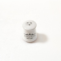 Mini bouteille d'épices en céramique décorative, pour hôtel, customisée, en céramique, mignonnes, salière et poivre
