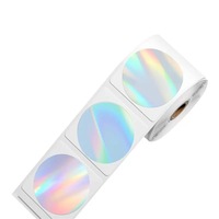 Pegatina circular de colores de caramelo, adhesivo de vinilo térmico, láser y Etiquetas de codificación de puntos para clasificación de archivos y organización de inventario