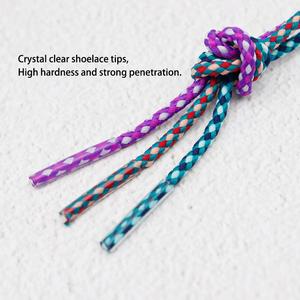 Lacets <span class=keywords><strong>de</strong></span> sport ronds universels en polyester fin <span class=keywords><strong>de</strong></span> 3 mm, durables, couleur personnalisée pour bottes Martin, pantalons, <span class=keywords><strong>chapeaux</strong></span> - Product Image 2