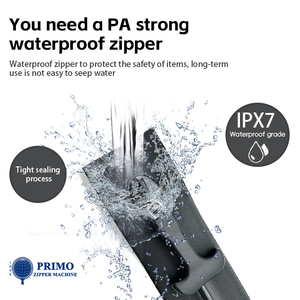 Customizable Nylon <strong>Teeth</strong> Zippers for Rain Boots Coats &amp; Garments Closed End Waterproof Breathable &amp; Airproof <strong>Zip</strong> - Product Image 4