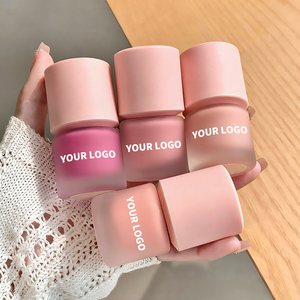 Rubor Cosmético al por Mayor, Rubor en Crema con Pigmento <span class=keywords><strong>de</strong></span> Tono Claro, Resistente al Agua, Personalizado, para Mejillas Rosadas, Marca Privada - Product Image 1