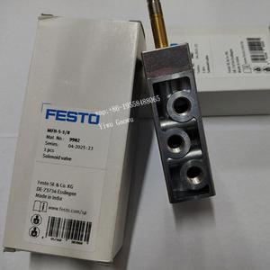 Válvula Solenoide Industrial Original Festos MFH-3-1/8 7802 Serie MFH, 500 l/min, 1.5-8 bar, Retorno por Resorte Mecánico - Product Image 3