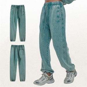 Wholesale Unisex Tracksuit Custom Cotton French Terry Regular Fit Men's <b>Oversized</b> <b>Sweatpants</b> Casual Anti-Pilling Anti-Wrinkle - Product Image 1