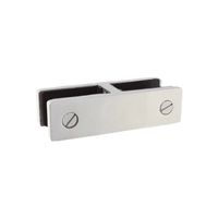 Système de garde-corps de pont marin pour yacht en verre, moderne, robuste, en acier inoxydable 2205 Elite Duplex, avec base carrée et fixation au sol