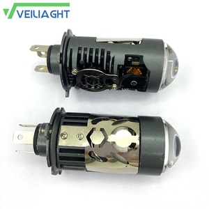 <span class=keywords><strong>Phare</strong></span> de voiture à lentille bi-LED H4 avec double réflecteur, remplacement d'<span class=keywords><strong>ampoule</strong></span> de <span class=keywords><strong>phare</strong></span> pour véhicules 12-24V, 4800 LM 5500 LM - Product Image 4