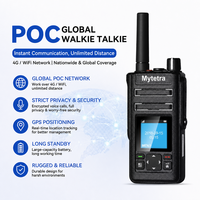 MYT T486 Vente en gros Talkie-walkie POC 4G personnalisable Zello, portée mondiale, émetteur-récepteur portable avec GPS WIFI, 43 heures en veille