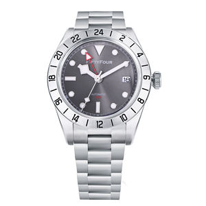 Montre mécanique automatique Miyota pour homme, fabrication en gros, acier inoxydable, cristal saphir, analogique, luminescente, étanche 5 BAR, charme - Product Image 1