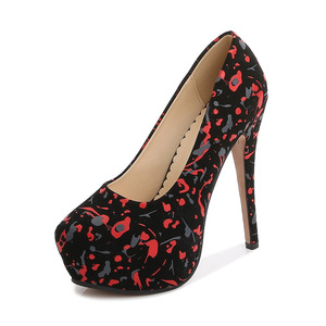 Sh11870a scarpe da donna Sexy scarpe con <span class=keywords><strong>tacco</strong></span> alto 14cm con plateau da <span class=keywords><strong>4</strong></span> <span class=keywords><strong>cm</strong></span> tacchi di grandi dimensioni da donna - Product Image 3