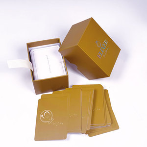 Il gioco di carte personalizzato a buon mercato a colori crea scatole rigide che impacchettano i servizi di stampa dei mazzi di carte - Product Image 3