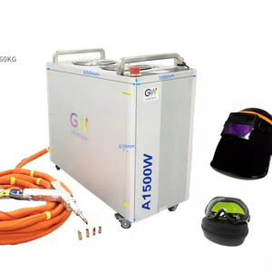 Machine à souder laser à fibre, 1000 1500 2000 watts, soudeur portable dernière main, 4mm d'épaisseur - Product Image 1