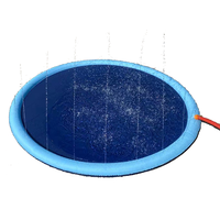 Meilleur tapis aquatique gonflable antidérapant pour enfants et chiens, jeux aquatiques amusants pour l'été en plein air
