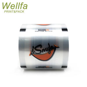 فيلم ختم سهل الإزالة مطبوع حسب الطلب من البولي إيثيلين تيريفثالات والبولي إيثيلين للأكواب البلاستيكية، فيلم ختم حراري للأكواب البلاستيكية من البولي إيثيلين تيريفثالات والبولي بروبيلين - Product Image 3