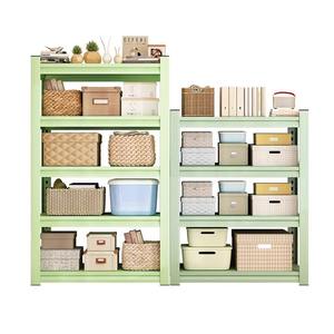 Étagère de rangement domestique à 6 niveaux, rectangulaire, polyvalente et durable, pour salon, utilitaire, sous-sol, étagère sur pied - Product Image 2