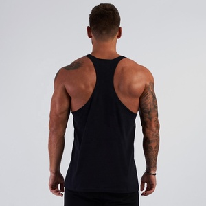 Wholesale Slim Fit men tank top Breathable Male Singlet <b>Vest</b> top Custom Logo Workout Men Tank Tops - Product Image 3