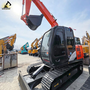 Excavateur Hitachi ZX70-3 utilisé pour les espaces restreints Compact avec une excellente maniabilité et de multiples options de fixation - Product Image 2