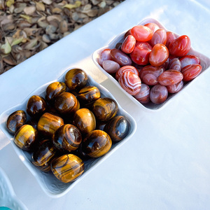 Precio de fábrica Bluk 500G Crystal Tumbled Sodalite Rock Healing Stones Amethyst Tumbled Palm para Fengshui Dec - Product Image 6