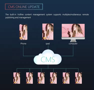 Hxxk hai mặt cửa sổ hiển thị LCD kiosk treo trần dọc gắn bảng hiệu kỹ thuật số cho cửa hàng bán lẻ & cửa sổ sử dụng thang máy - Product Image 4