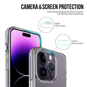<span class=keywords><strong>Cover</strong></span> posteriore in acrilico trasparente per PC per <span class=keywords><strong>iPhone</strong></span> 14 Pro 13 12 Mini 11 Pro XS 15 16 8 7 <span class=keywords><strong>6S</strong></span> <span class=keywords><strong>Plus</strong></span> SE TPU <span class=keywords><strong>Cover</strong></span> Shell - Product Image 3