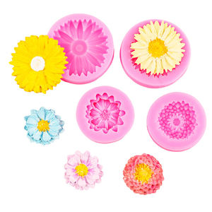 Molde <span class=keywords><strong>de</strong></span> silicona <span class=keywords><strong>de</strong></span> margaritas <span class=keywords><strong>de</strong></span> <span class=keywords><strong>girasol</strong></span>, moldes <span class=keywords><strong>de</strong></span> decoración <span class=keywords><strong>de</strong></span> pasteles <span class=keywords><strong>de</strong></span> <span class=keywords><strong>Fondant</strong></span> en forma <span class=keywords><strong>de</strong></span> Chocolate con flores grandes y pequeñas - Product Image 4