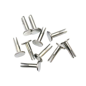 Rivet à tête sphérique en acier OEM pour fourche à fendre - Product Image 1