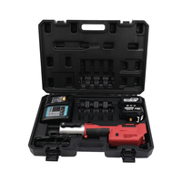 Presse-tuyaux hydraulique électrique portable SD1550 pour plomberie, avec 7 mâchoires pour tubes en cuivre, PEX et multicouche de 12 à 54 mm