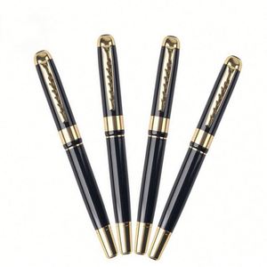 High Quality Custom Logo Metal Signing Roller Gel Ink Ballpoint <b>Pen</b> Promotion Gift for Business Writing and School - Product Image 1