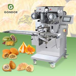 Machine à former et à encruster les boules de mochi, les maamoul, les gâteaux de lune, les tamale et les biscuits fourrés - Product Image 1