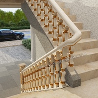 Moule en plastique pour garde-corps d'escalier, balustrade préfabriquée, clôture, moule de coulage pour escalier, prix usine imbattable