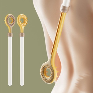 Back Scratcher Yellow Dual Side Design Itchy Relief Massage Tool For Back Neck Shoulder - Product Image 3