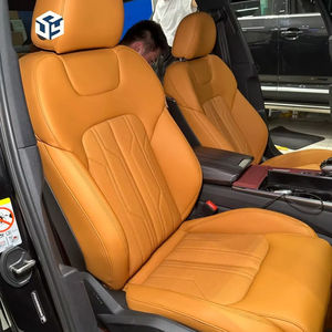 Cojines de asiento de coche de negocios de lujo personalizados 2017-2024 para <span class=keywords><strong>Audi</strong></span> A4/A6/Q3/Q5 Alcantara fundas de asiento para todas las estaciones gris - Product Image 1