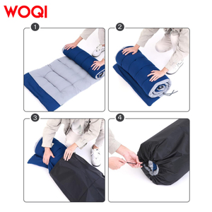 Woqi Sang Trọng Duy Nhất Ngoài Trời Giường Thép Di Động Khung Cắm Trại <span class=keywords><strong>Cot</strong></span> Ngả Nệm Có Thể Gập Lại Cho Công Viên Vườn Du Lịch - Product Image 4