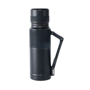 Kit Yerba Mate 34oz, Thermos en acier inoxydable + Tasse à maté + Filtre Bombilla, Garde l'eau chaude pendant des heures pour un usage domestique - Product Image 2