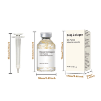 Sérum Visage Anti-Âge et Raffermissant au Collagène et Peptides de Soie, Hydratant, 40ml, Qualité OEM/ODM Supérieure