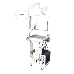 Máquina dental profissional do tratamento da fábrica dental com operação unidade dental portátil leve com compressor 550W - Product Image 2