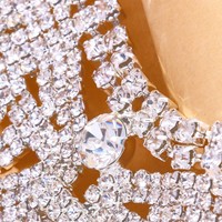 Ensemble de bikini et string de luxe sexy avec strass - Ensemble de chaînes de corps sexy pour boîtes de nuit - Ensembles soutien-gorge et culotte pour femmes