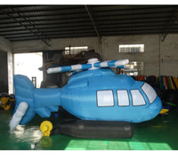 Modèle d'avion gonflable fort personnalisé géant décoratif extérieur à vendre