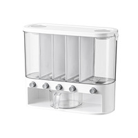5 grille classification murale ménage cuisine insecte et étanche à l'humidité scellé riz boîte de rangement des aliments distributeur de riz