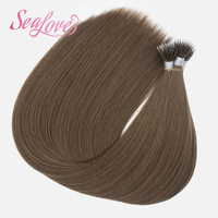 Extensiones de Cabello Humano con Nano Beads, Micro Loop, Cuentas, Mezcla Natural, Ligeras, Sin Calor, Sin Pegamento, para Venta al por Mayor en Salones