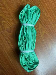 핫 세일 100% 폴리에스터 헤비 듀티 리프팅 슬링 미국 표준 1T-<span class=keywords><strong>10T</strong></span> 6:1 안전 계수 검정 둥근 모양 - Product Image 4