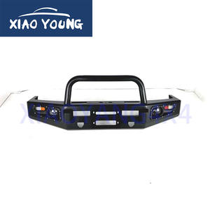 Protector de rejilla de parachoques delantero 4X4 negro de acero de fábrica Original para Hilux Revo <span class=keywords><strong>Vigo</strong></span> NP300 BT50 Ranger Bull <span class=keywords><strong>Bar</strong></span> - Product Image 4