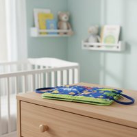 Tableau d'activités en feutre pour tout-petits, tableau sensoriel d'apprentissage en feutre pour enfants, jouets Montessori, autres jouets éducatifs