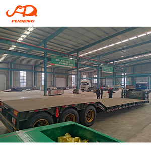 Remorque surbaissée <span class=keywords><strong>à</strong></span> col de cygne détachable FUDENG Group, 100 tonnes, semi-remorque hydraulique amovible <span class=keywords><strong>à</strong></span> plateau bas <span class=keywords><strong>à</strong></span> <span class=keywords><strong>vendre</strong></span> au Congo - Product Image 6